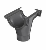 Воронка желоба ТЕХНОНИКОЛЬ МАКСИ 152/100, графитово-серый