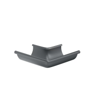 Угол желоба внешний Aquasystem Система 125/90 AS, 90°, PU Matt, RAL 7024