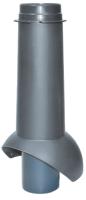Выход канализации вентиляционный KROVENT Pipe-VT 110is серый