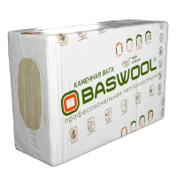 Плита минераловатная BASWOOL ВЕНТ ФАСАД 80 1200х600х50 мм, 6 шт