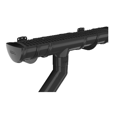 Заглушка желоба ТЕХНОНИКОЛЬ 125/82, черный