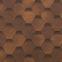 Гибкая черепица ТЕХНОНИКОЛЬ SHINGLAS Кадриль, Клен