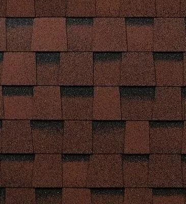 Гибкая черепица ТЕХНОНИКОЛЬ SHINGLAS Фазенда, красный