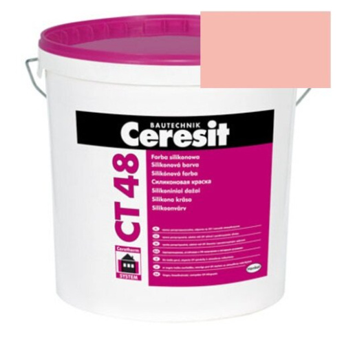 Краска силиконовая фасадная Ceresit CT 48 15 л Indiana 2