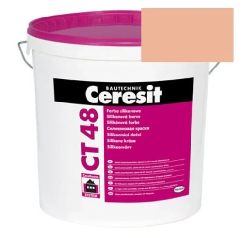 Краска силиконовая фасадная Ceresit CT 48 15 л Africa 4