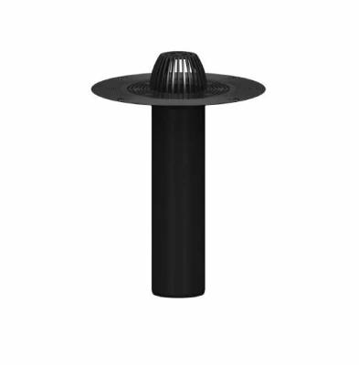 Воронка кровельная без прижимного фланца Татполимер ТП-02.100/6, 110х600 мм