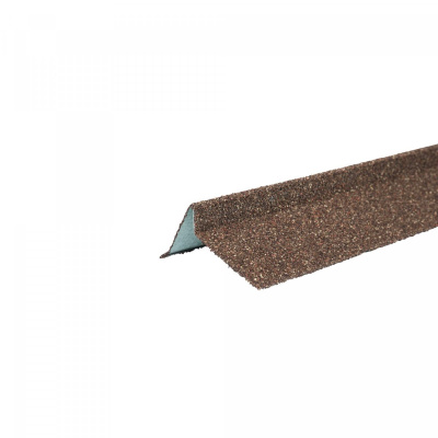 Планка торцевая правая ТЕХНОНИКОЛЬ с гранулятом, бронзовый