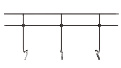 Ограждение кровельное для металлочерепицы BORGE H-120 1200х3000 Zn RR 32