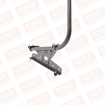 Ограждение кровельное для металлочерепицы BORGE H-120 1200х3000 RAL 7024