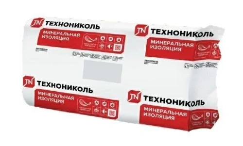 Плита минераловатная ТЕХНОНИКОЛЬ 33 PN Фасад ПРОФ, 1200x600x50 мм, 14,4 м2
