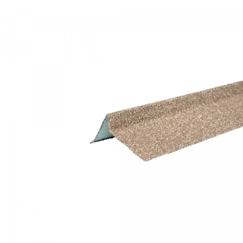Планка торцевая левая ТЕХНОНИКОЛЬ с гранулятом, латунный
