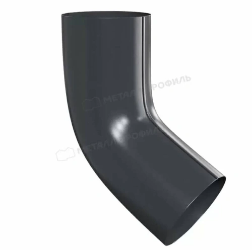 Колено трубы Металл Профиль Foramina круглого сечения D=100 ПЛД-02 0,6 RAL 7024
