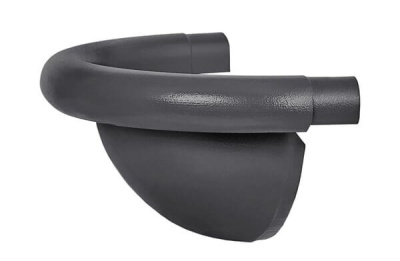 Заглушка желоба полукруглая Aquasystem 90/125 RR 23