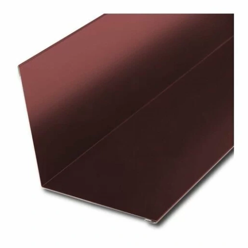 Планка примыкания Grand Line 150х250х0,4 мм PE-foil RAL 8017