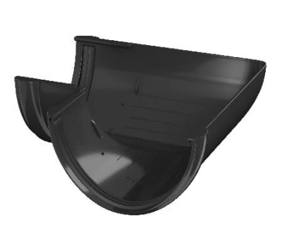 Угол желоба ТЕХНОНИКОЛЬ 125/82, 90°, черный