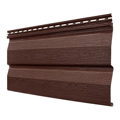 Сайдинг ТЕХНОНИКОЛЬ Фактур Корабельный брус, 3000 мм, Орех