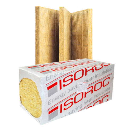 Утеплитель Изорок Изофас 140 1000х600х100мм (1,2м2) 140 кг/м³