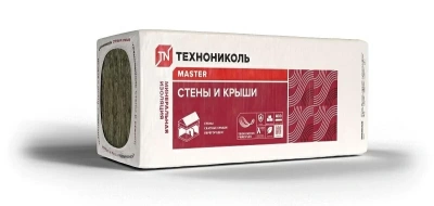Плита минераловатная ТЕХНОНИКОЛЬ 34 PN Стены и крыши, 1000x610x100 мм, 2,44 м2