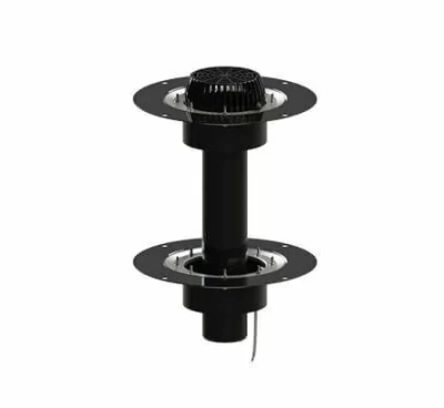 Воронка кровельная с прижимным фланцем и электрообогревом Татполимер ТП-09.100-Э