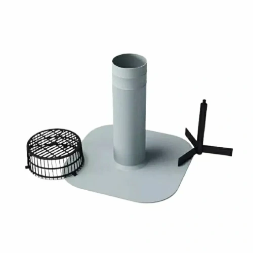 ПВХ Воронка экструдированная ремонтная TERMOCLIP 100х240 мм с листоуловителем