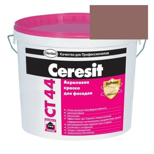 Краска акриловая фасадная Ceresit CT 44 15 л Columbia 5