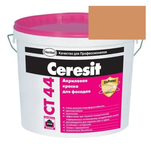 Краска акриловая фасадная Ceresit CT 44 15 л Andalusia 6