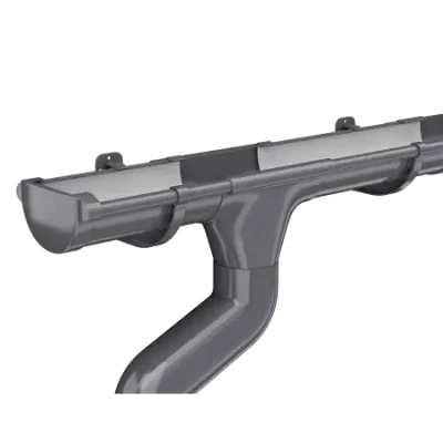 Кронштейн желоба ТЕХНОНИКОЛЬ МАКСИ 152/100, графитово-серый