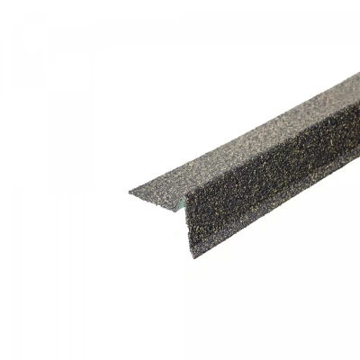 Планка торцевая левая ТЕХНОНИКОЛЬ с гранулятом, серо-голубой