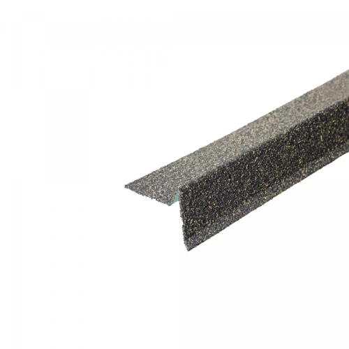 Планка торцевая левая ТЕХНОНИКОЛЬ с гранулятом, серо-голубой