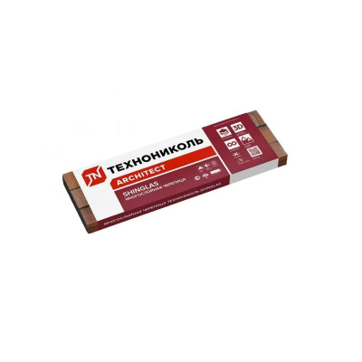 Гибкая черепица ТЕХНОНИКОЛЬ SHINGLAS Кантри, Серый