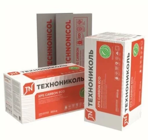 Экструзионный пенополистирол (XPS) ТЕХНОНИКОЛЬ Carbon Eco 1180х580х30 мм, L-кромка, 13 шт