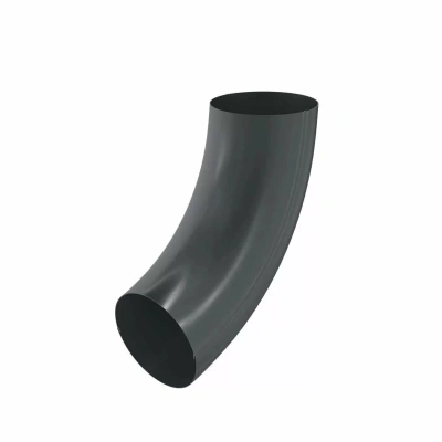 Колено трубы Aquasystem Комфорт 125/90, 72°, RAL 7024