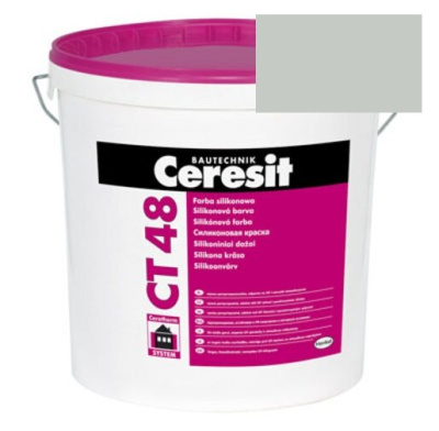 Краска силиконовая фасадная Ceresit CT 48 15 л Toskana 5