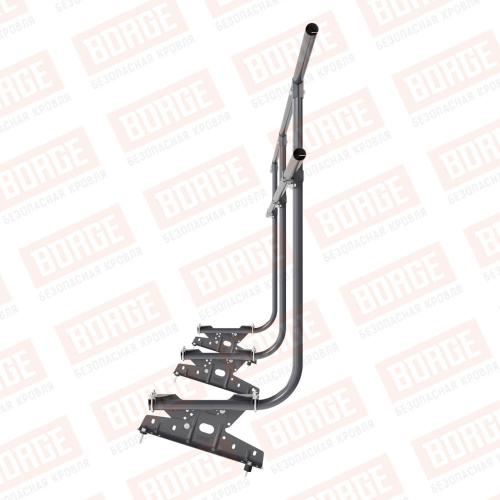 Ограждение кровельное для металлочерепицы BORGE H-120 1200х3000 RAL 7024