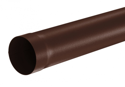 Труба водосточная Aquasystem 125/90, 3000 мм, Pural Matt, RAL 8017