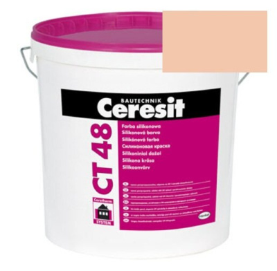 Краска силиконовая фасадная Ceresit CT 48 15 л Texas 3