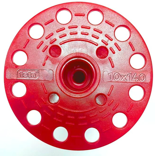 Дюбель фасадный TSTN 10х140 с забивным элементом из оцинкованной стали и термоголовой 450 шт