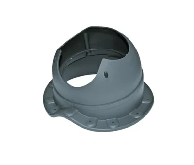 Элемент проходной Krovent Base-VT Wave, D=110 мм, серый