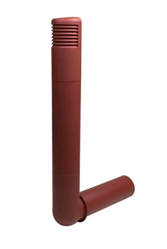 Дефлектор для вентиляции цокольного пространства Vilpe Ross 125/135 RAL 3009 красный