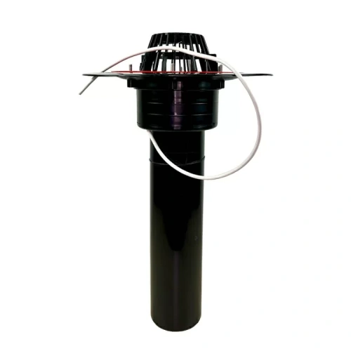 Воронка кровельная TSTN PRO 110х450 обогреваемая с прижимным фланцем