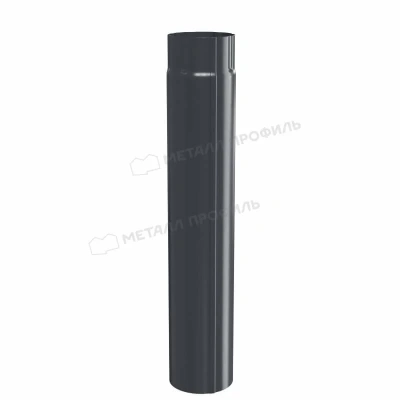 Труба водосточная Металл Профиль Foramina D=100х3000 PL-double RAL 7024