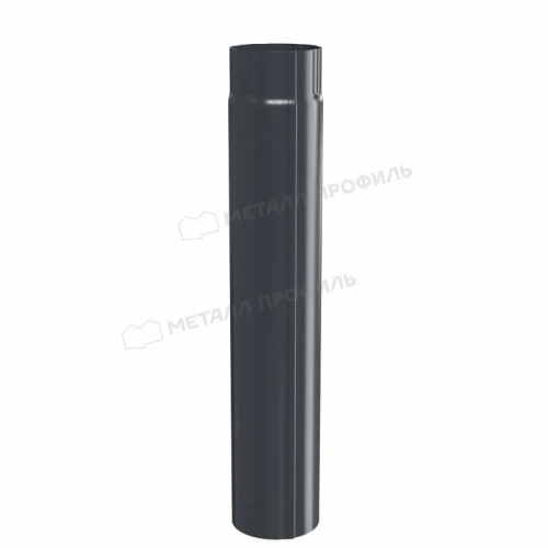 Труба водосточная Металл Профиль Foramina D=100х3000 PL-double RAL 7024