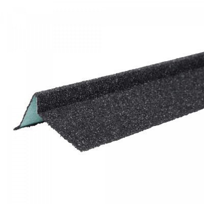 Планка торцевая левая ТЕХНОНИКОЛЬ с гранулятом, серый