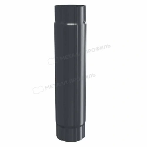 Труба соединительная Металл Профиль Foramina D=100х1000 PL-double RAL 7024