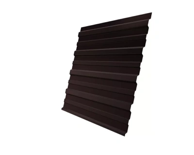 Профнастил Grand Line С10A 1180 мм 0,5 Satin RAL 8017