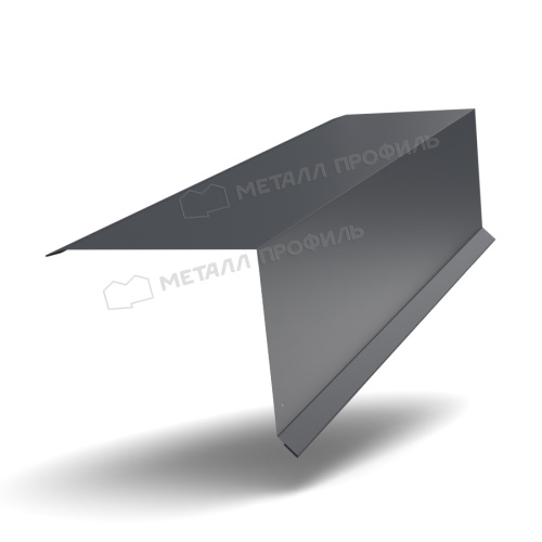 Планка торцевая Металл Профиль 95х120х2000 0,4 PE RAL 7024