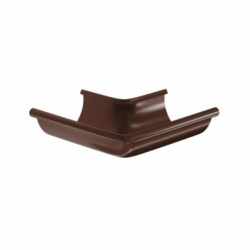 Угол желоба внешний Aquasystem 125/90 Комфорт 90° PE-Double RAL 8017