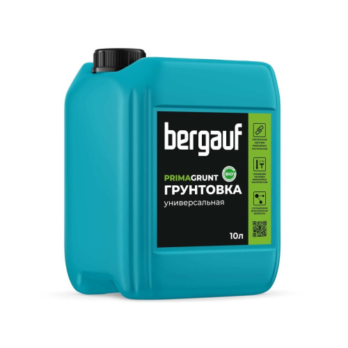 Грунтовка универсальная BERGAUF Primagrunt U 10 л