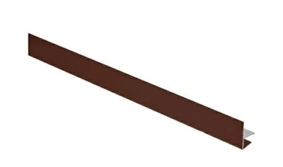 F-профиль AQUASYSTEM 2000 мм ST PE RAL 8017