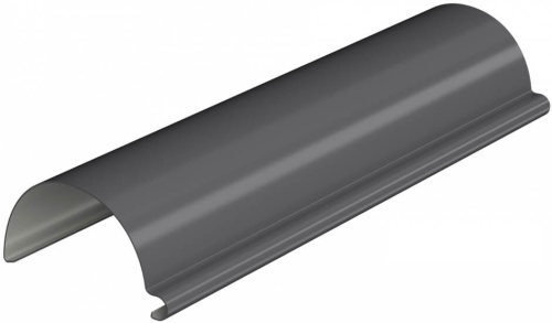 Желоб водосточный ТЕХНОНИКОЛЬ МАКСИ 152/100, 3 м, графитово-серый